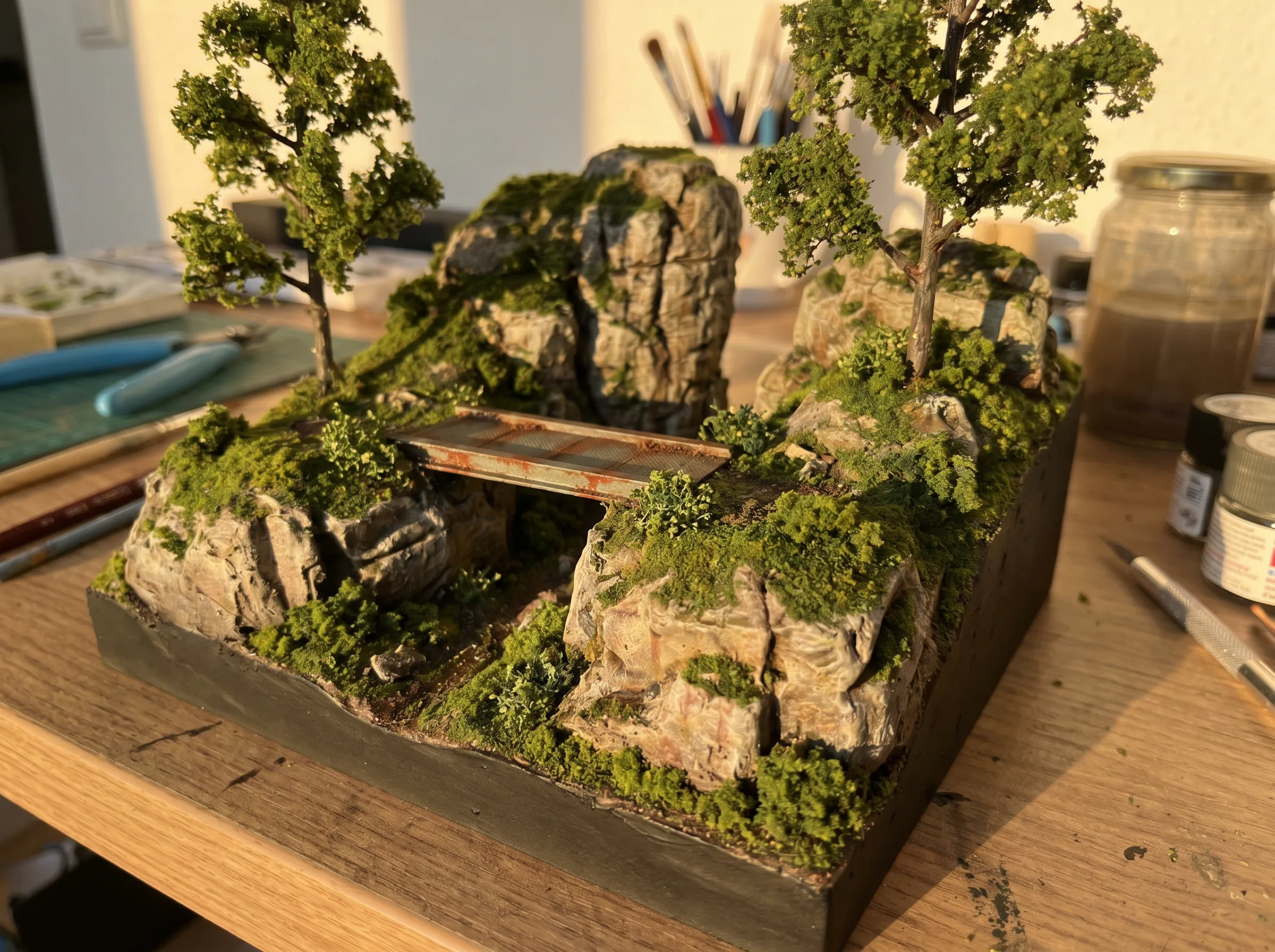 阶段5﻿：最终植被覆盖与水景
