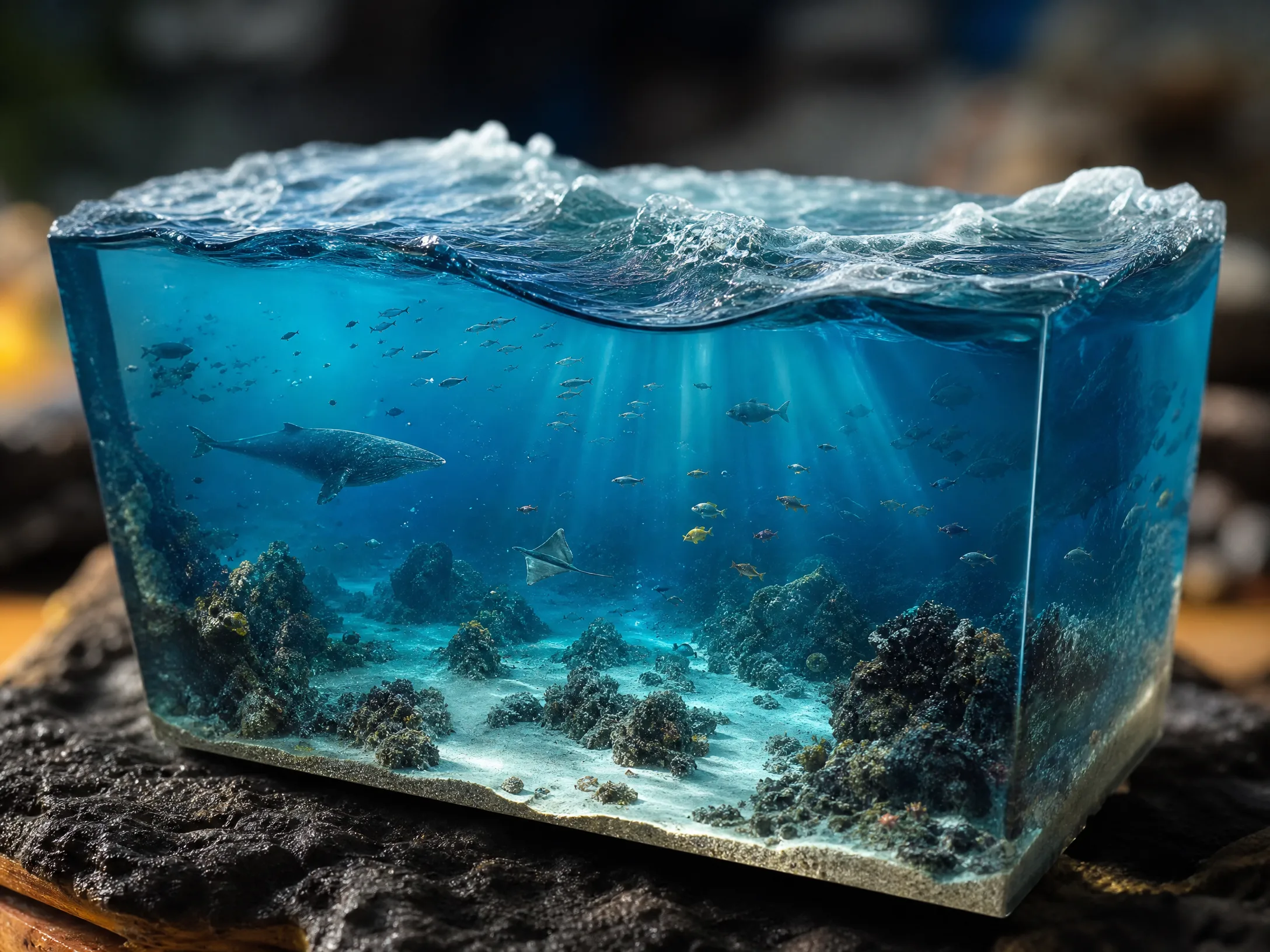 环氧树脂﻿水景制作教学